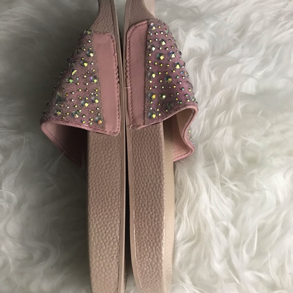 Sparkly Pink sliders - Picture 2 of 4